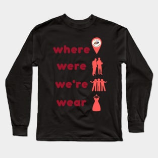 Dyslexia Shirt for Kids - Where, Were, We're, Wear Long Sleeve T-Shirt